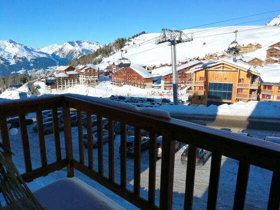 Studio 10 m away from the slopes for 2 ppl. at Plagne Village