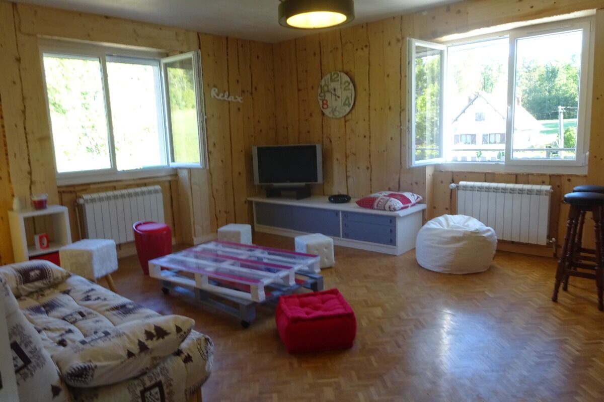 Living room House Hauts-de-Bienne