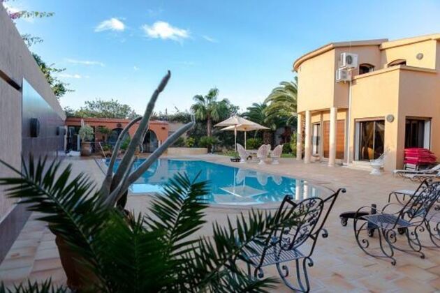 Villa para 12 pers. con piscina, spa, jardín y terraza en Souss Massa