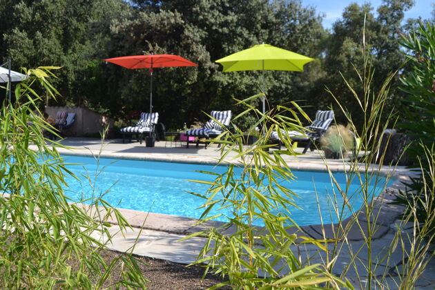 Appartement pour 3 pers. avec piscine partagée et jardin à Montauroux