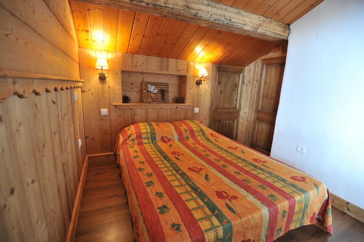 Schlafzimmer Ferienwohnung Champagny-en-Vanoise