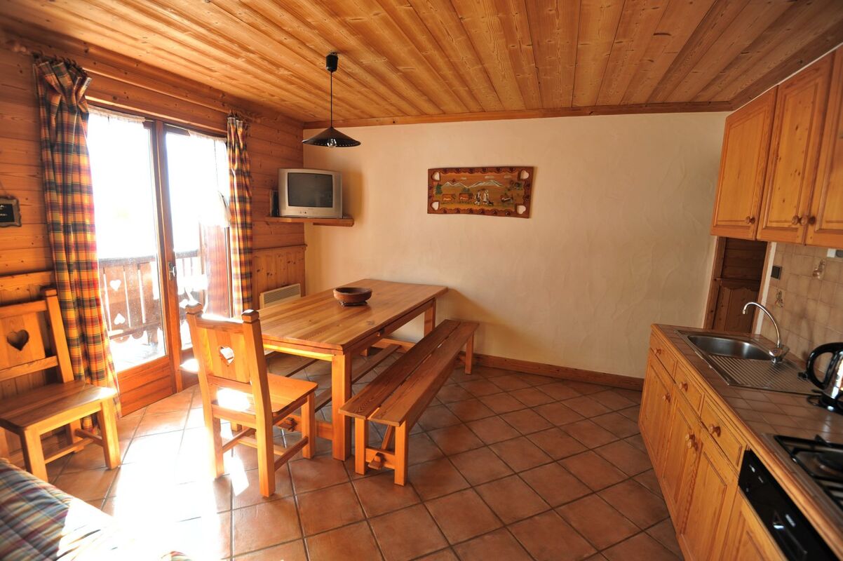 Dining room Apartment Champagny-en-Vanoise