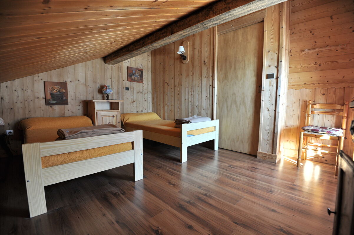 Schlafzimmer Ferienwohnung Champagny-en-Vanoise
