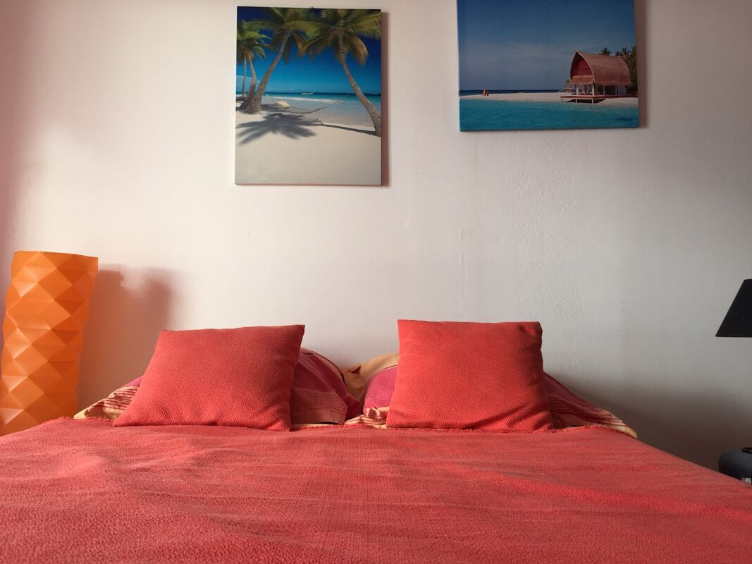 Schlafzimmer Ferienwohnung Les Trois-Îlets