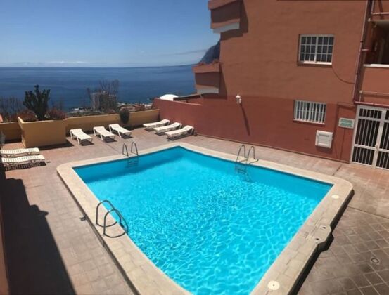 Appartement for 4 ppl. with shared pool at Santiago del Teide