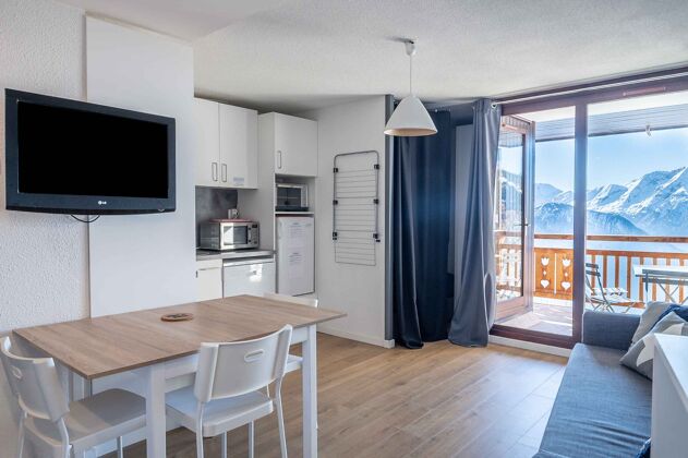Außergewöhnliche Wohnung für 6 Pers. mit Terrasse in L'Alpe d'Huez